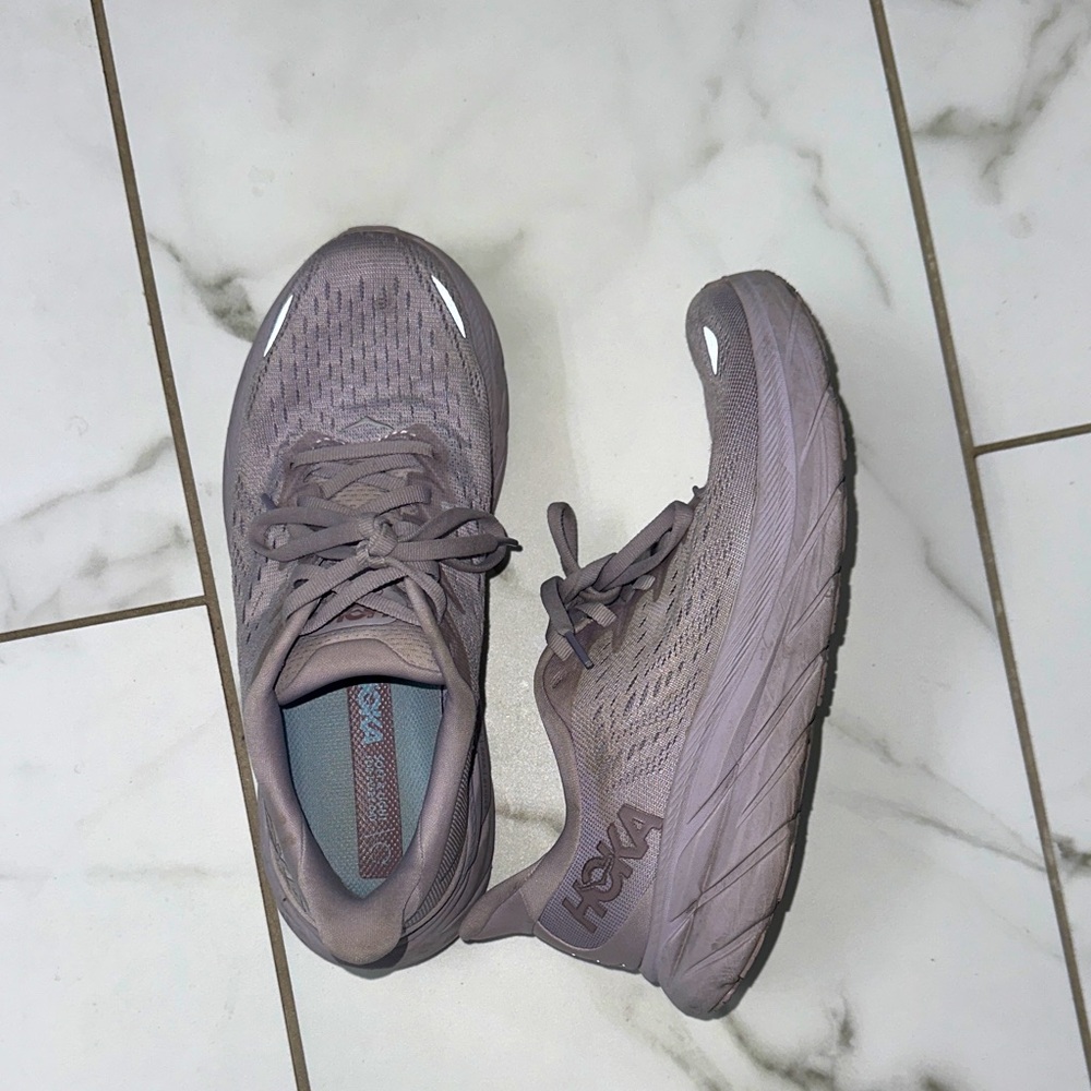 Hoka Clifton 8 lilac/taupe